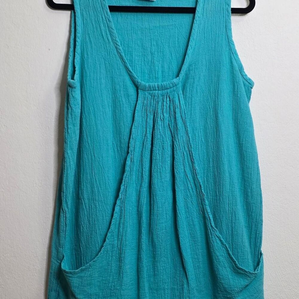 Cecilia-prado Women's Blue and Green Vest